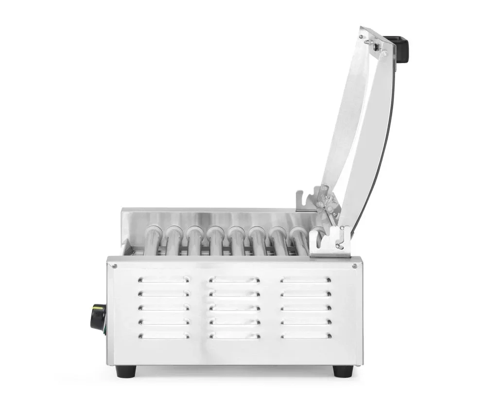 Rollengrill, 1-Zone mit Energiesparabdeckung, HENDI, 9 Rollen, 230V/790W, 566x450x(H)259mm - Image 5