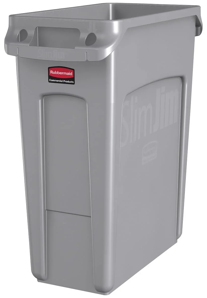 Rubbermaid Abfallbehälter Rubbermaid Slim Jim 60l