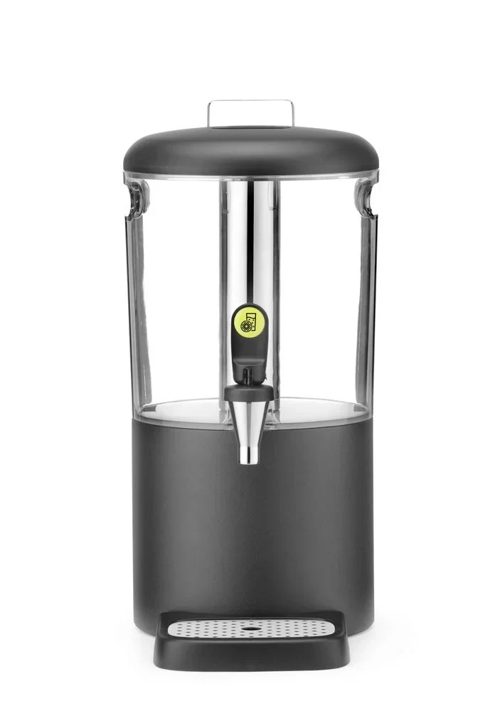 Saftspender, 4 l UNIQ, HENDI, designed by Robert Bronwasser, 4L, Schwarz, 315x211x(H)431mm