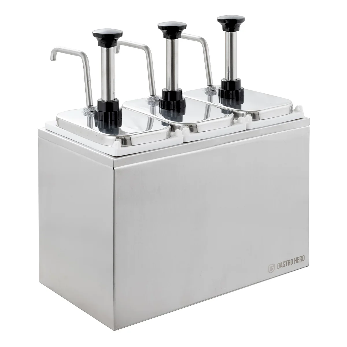 Saucenspender - 3x 3 Liter - Dosierpumpe Edelstahl - Image 5