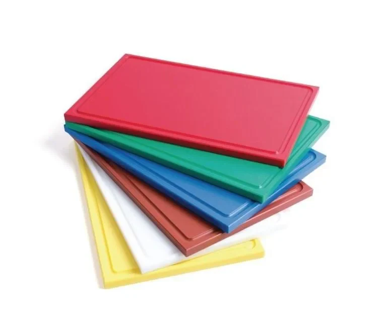 Schneidebrett mit Saftrille Gastro-M GN 1/2 gelb - Image 2