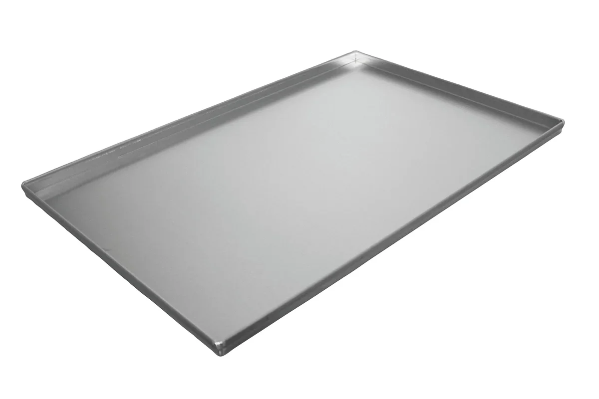 Schneider Alu-Backbleche 600 x 400 mm, 90° Ränder