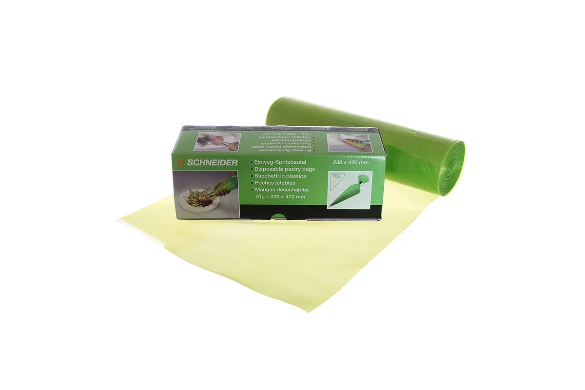 Schneider Einweg-Spritzbeutel Eco mit geschlossener Spitze 470 x 230 mm,- 100 Stk.