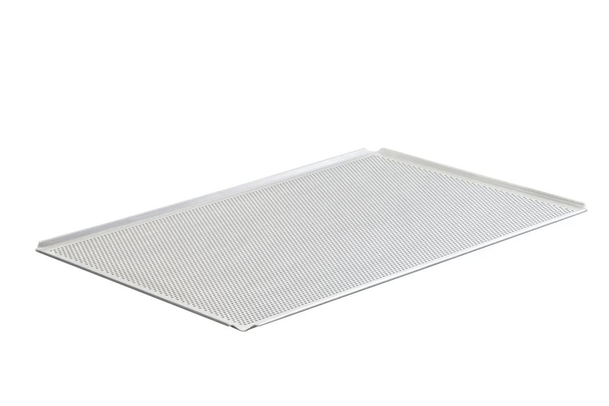 Schneider GN 1/1 Alu-Backblech mit 3 mm-Lochung, 45° Ränder