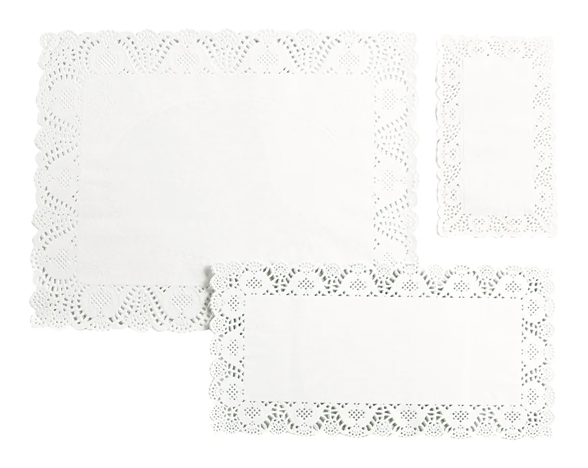 Schneider Tortenspitzen-Set rund 4 x 100 Stk., weiß - Image 3