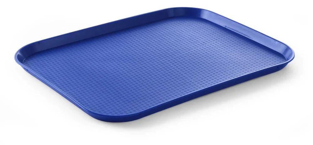 Serviertablett aus Polypropylen, schwarz 360x460 mm - Image 5