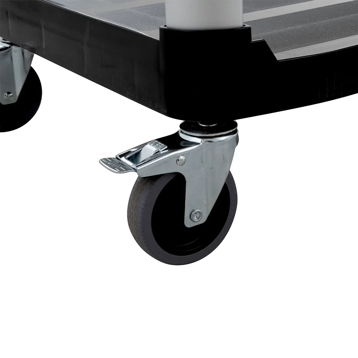 Servierwagen Polypropylen Groß mit Rollen, 3 Ebenen, 102 x 50 x 96 cm - Image 5