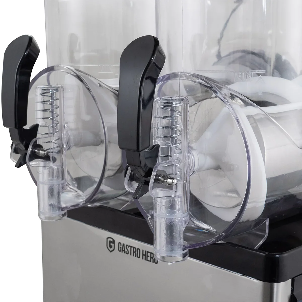 Slush Eis Maschine 2x 12 Liter Edelstahl schwarz - Image 3