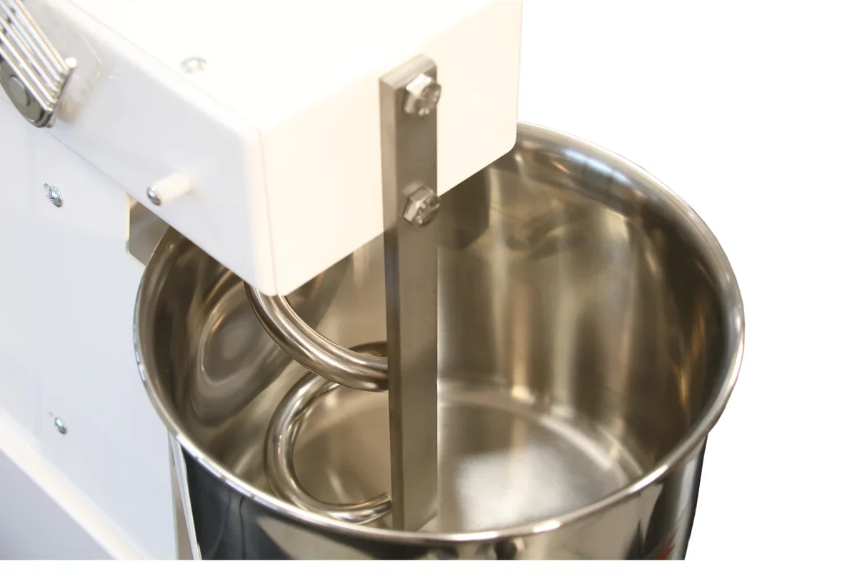Spiral-Teigknetmaschine PROFI 33 Liter 400V mit Rollen - fester Kopf - Image 5