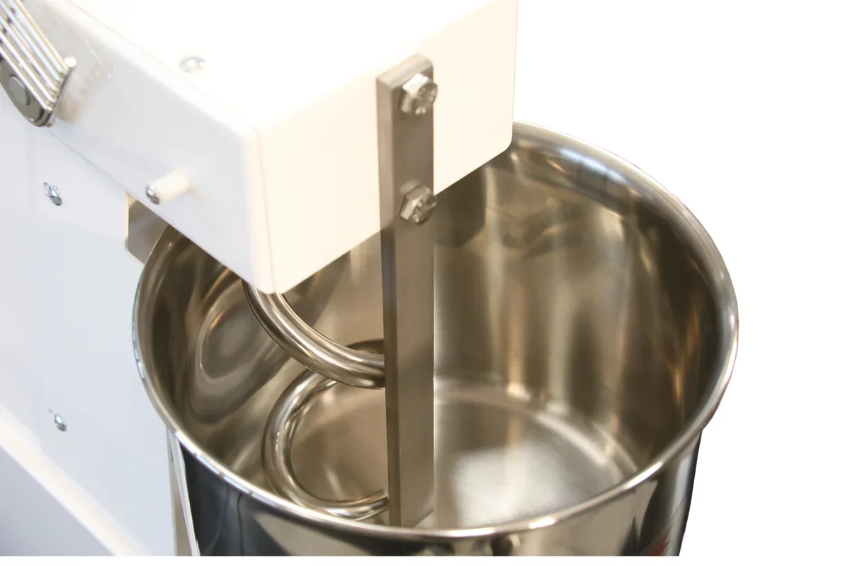 Spiral-Teigknetmaschine PROFI 53 Liter 400V mit Rollen - fester Kopf - Image 2