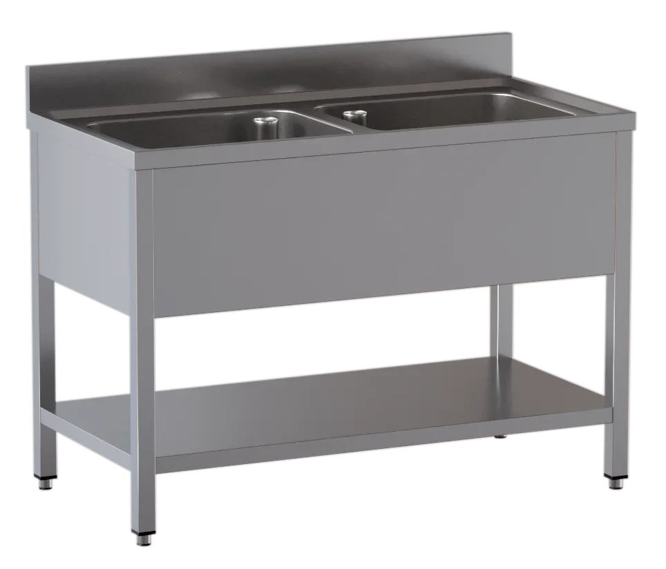 Spültisch ECO 12x7 mit 2 Becken