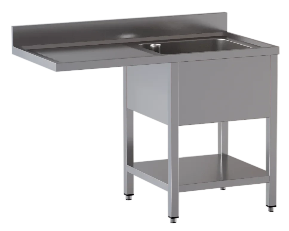 Spülzentrum ECO 12x6 mit 1 Becken Rechts