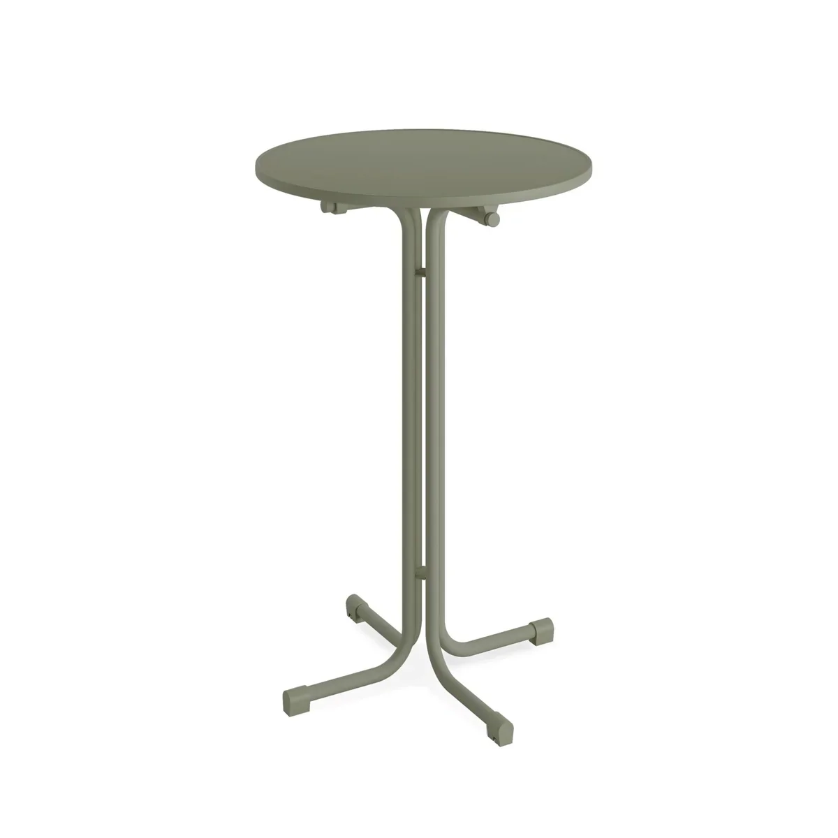 Feros Stehtisch Berlin Grün Ø 80 cm, P15382