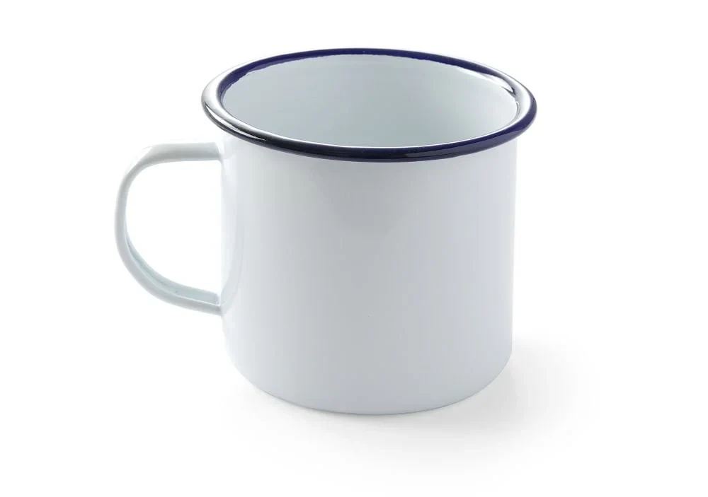Tasse mit Henkel, emailliert 360 ml