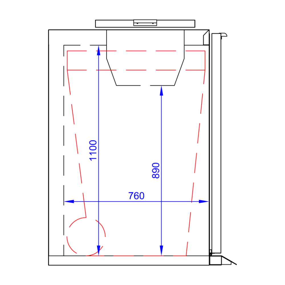 Tefcold Abfallkühler WBC 480 - Image 2
