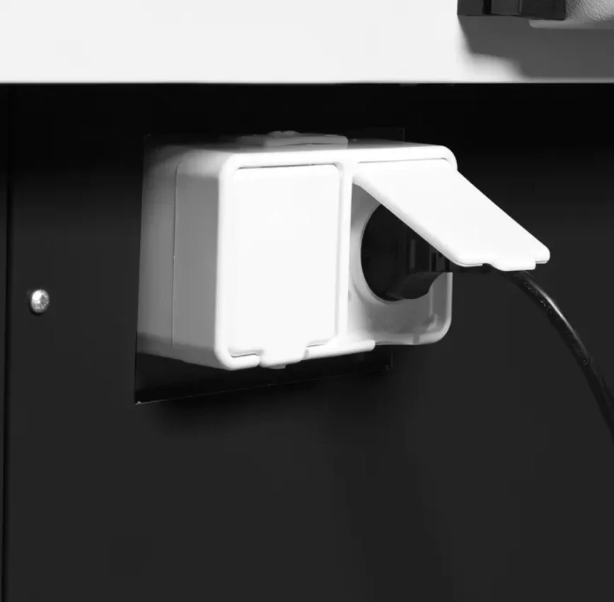 Tefcold Bedien-Kühltheke SOCA25090B 2548 mm, LED, schwarz - Image 3