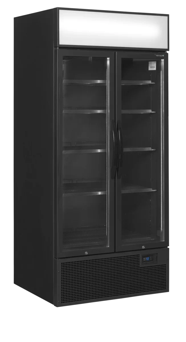 Tefcold Display-Kühlschrank FSC891H Black