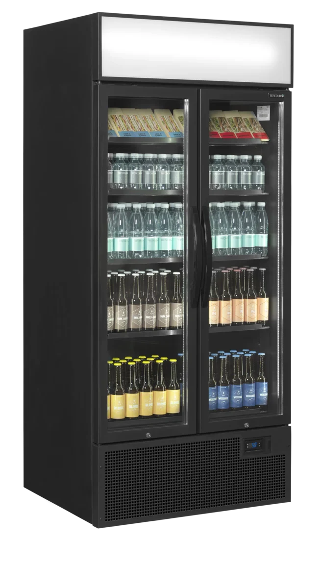 Tefcold Display-Kühlschrank FSC891H Black - Image 2