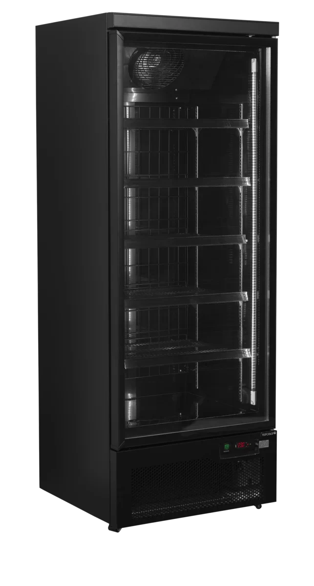 Tefcold Displaygefrierschrank Atom Maxi F1DBB, schwarz