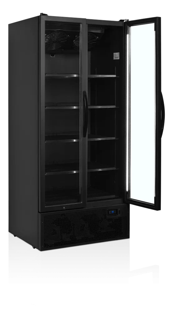 Tefcold Getränkekühlschrank FS890HBLACK schwarz - Image 3