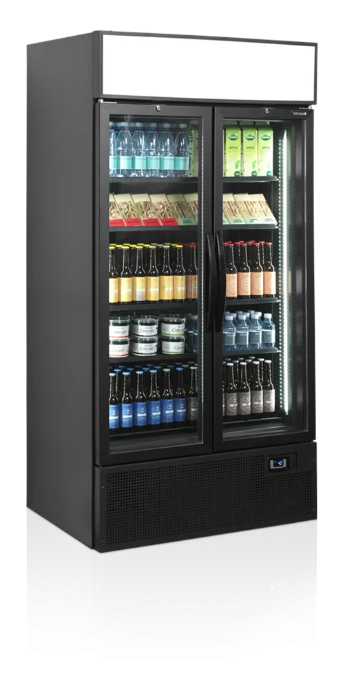 Tefcold Getränkekühlschrank FSC1000HBLACK schwarz - Image 5