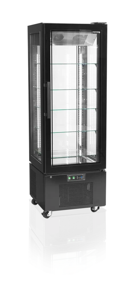 Tefcold Standkühlvitrine UPD400-C schwarz - Image 6