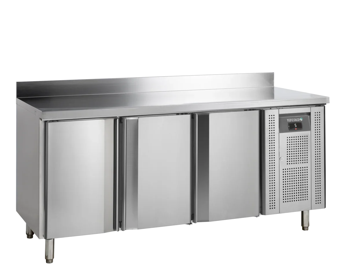 Tefcold Thekenkühlschrank CK7310X1SP, GN1/1, mit Aufkantung