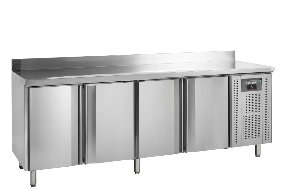 Tefcold Thekenkühlschrank CK7410X1SP, GN1/1, mit Aufkantung