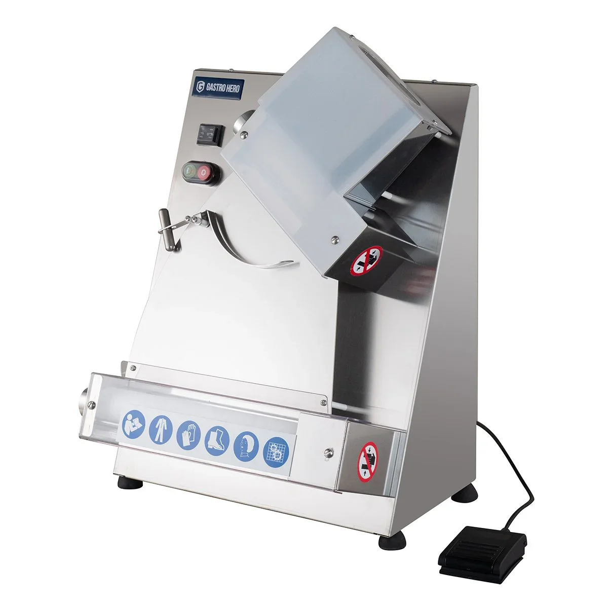 Teigausrollmaschine PROFI 32 mit Fußpedal für Teiglinge bis 31 cm - Image 3