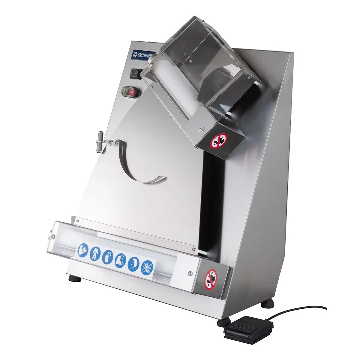 Teigausrollmaschine PROFI 42 mit Fußpedal für Teiglinge bis 40 cm - Image 3