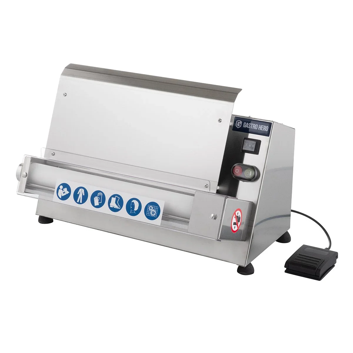 Teigausrollmaschine PROFI 42 N mit Fußpedal für Teiglinge bis 40 cm - Image 2