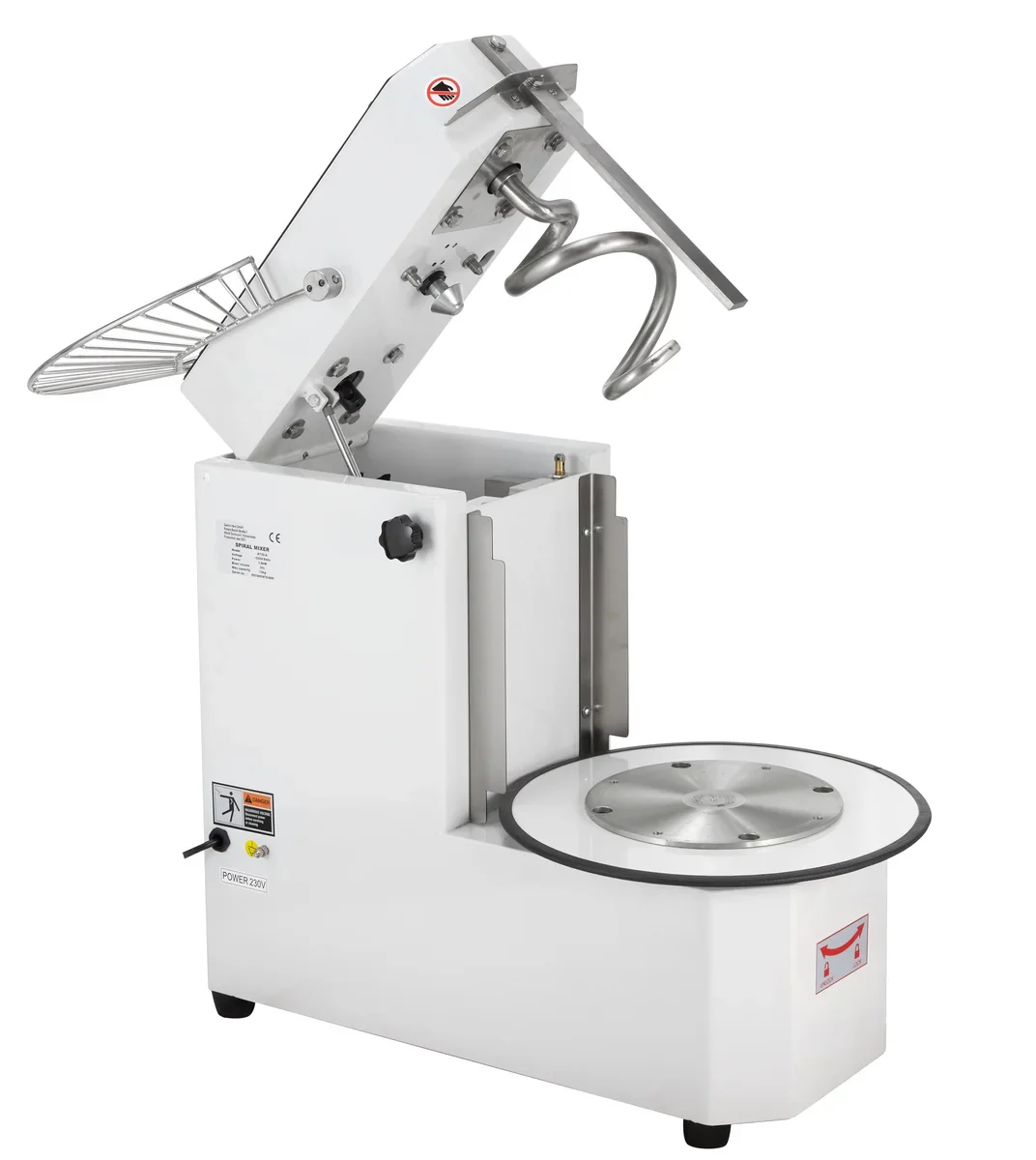 Teigknetmaschine ECO 20 Liter 230 Volt - variabler Kopf - Image 4