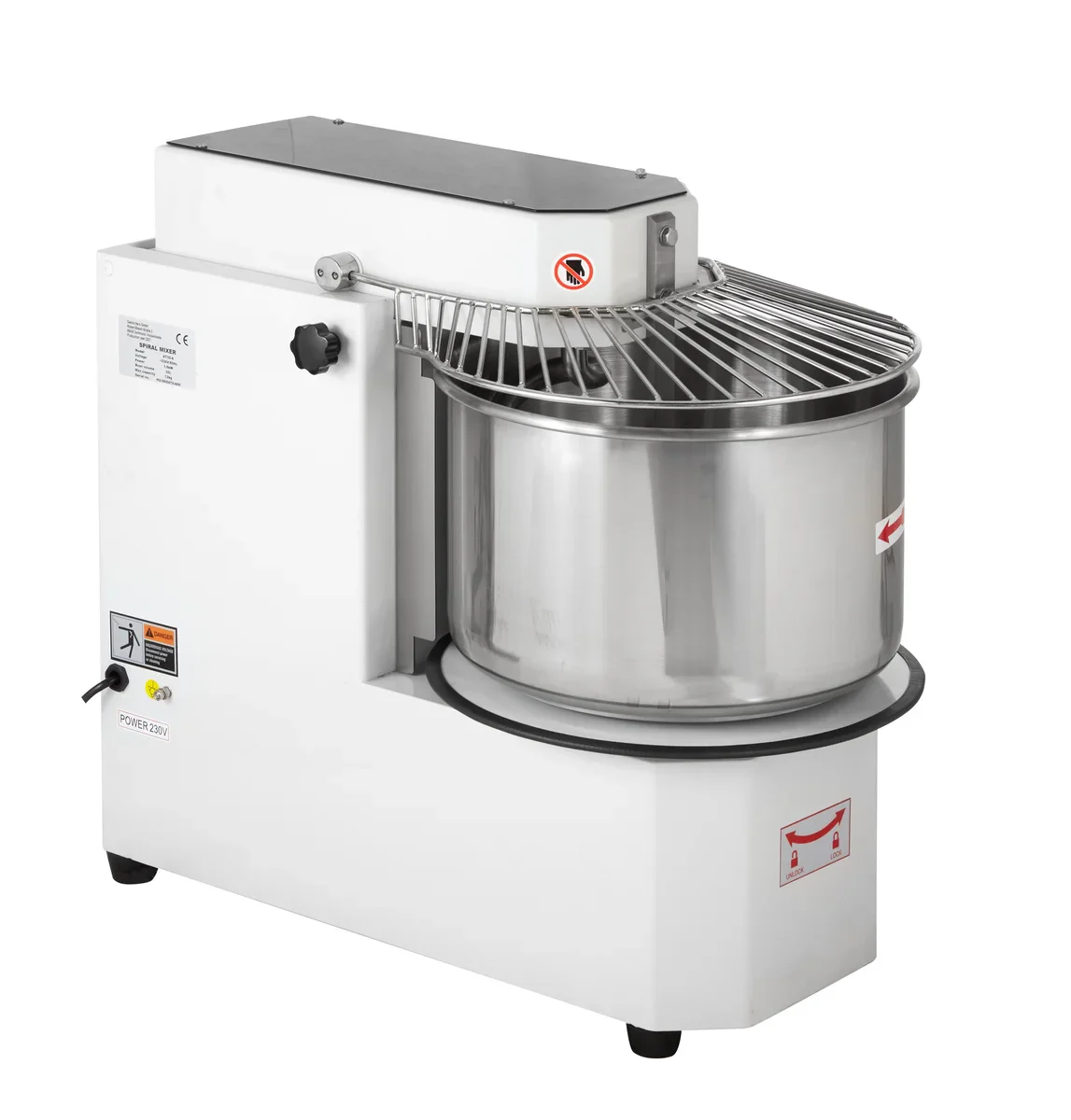 Teigknetmaschine ECO 30 Liter 230 Volt - variabler Kopf - Image 3