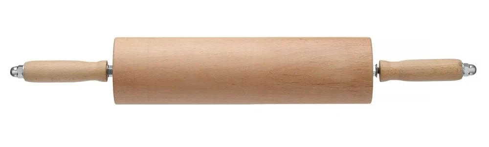 Teigrolle Holz, mit Kugellager, 7,5x39,5x60,5, 1,6kg