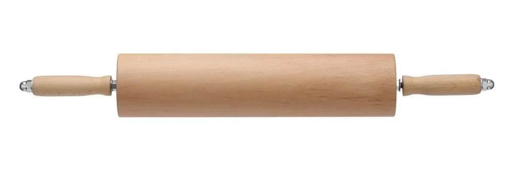 Teigrolle Holz, mit Kugellager, 7,5x39,5x60,5, 1,6kg - Image 2