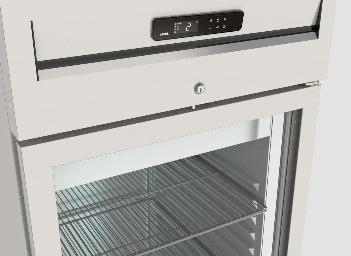Tiefkühlschrank Profi 700 GN 2/1 Superior mit 1 Glastür - Image 5