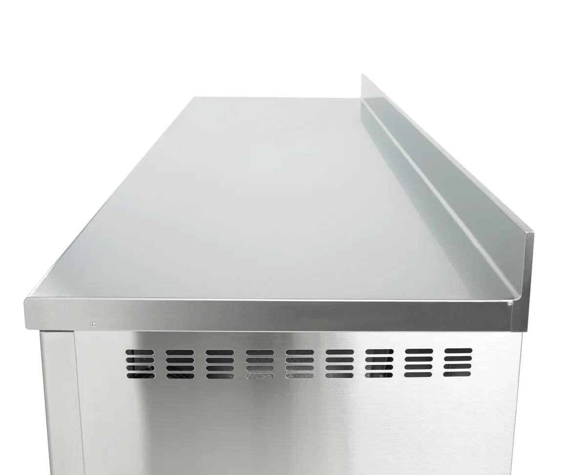 Tiefkühltisch Premium 1/4 mit Aufkantung - Image 3