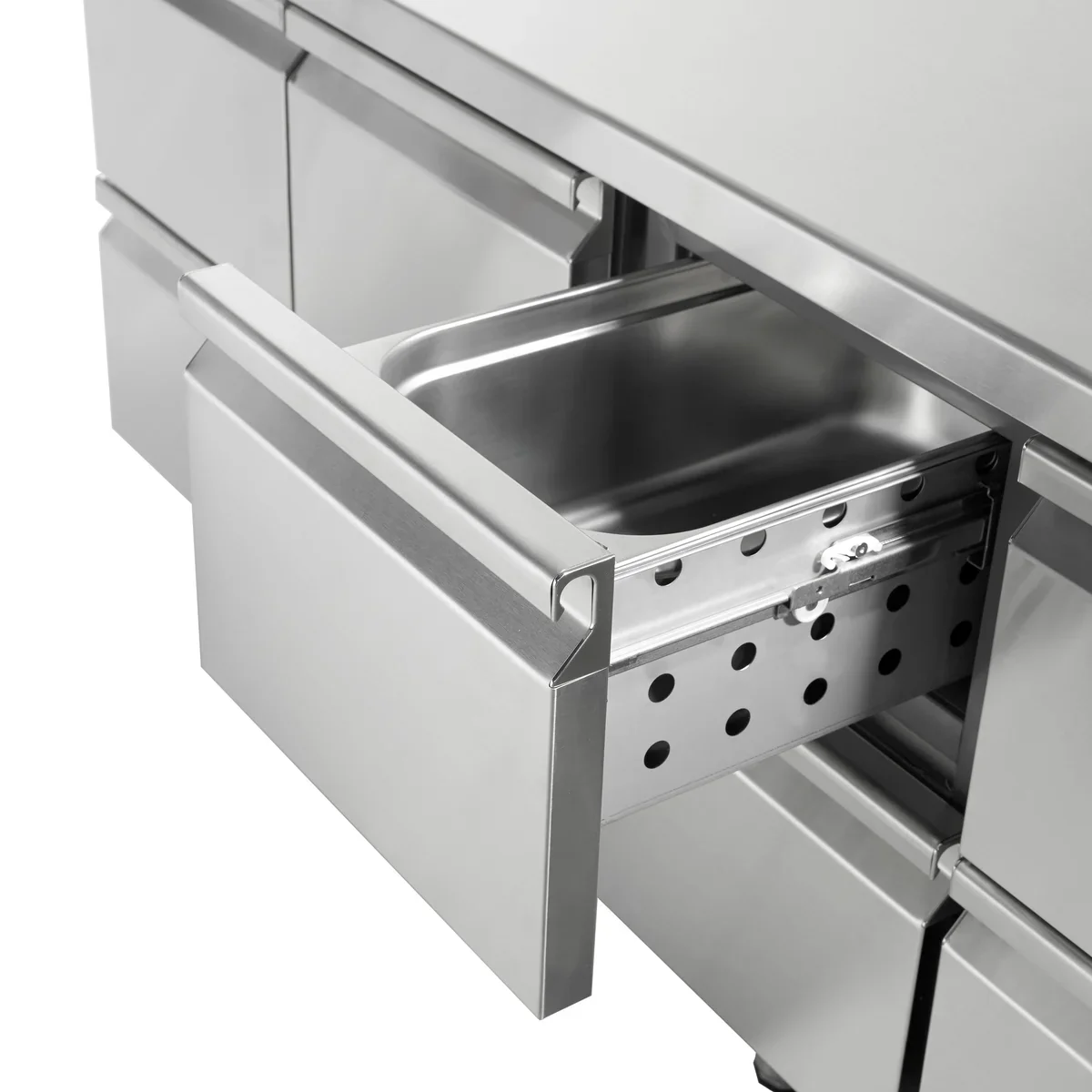 Tiefkühltisch Premium 1/6 mit Aufkantung - Image 6