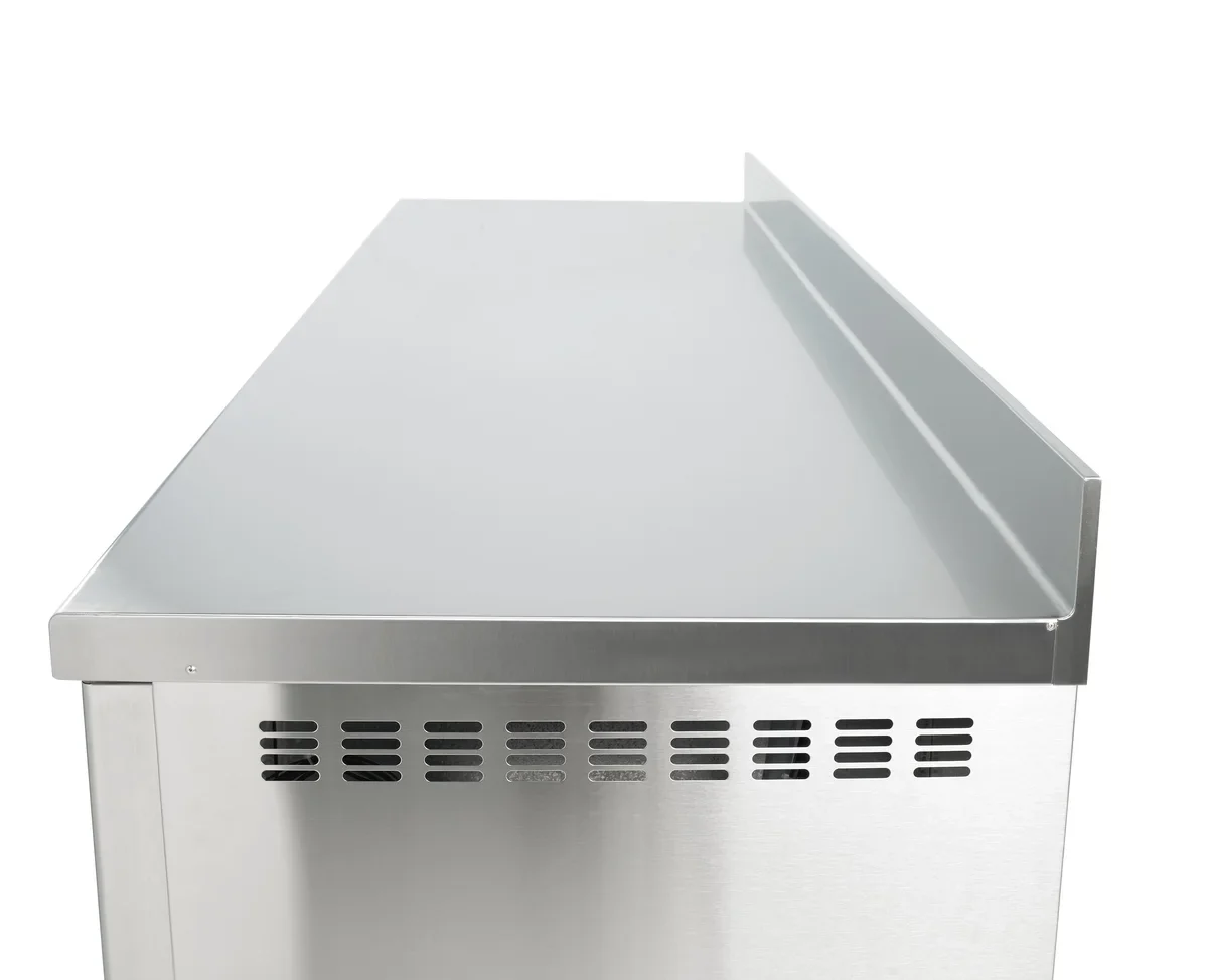 Tiefkühltisch Premium 2/4 mit Aufkantung - Image 8