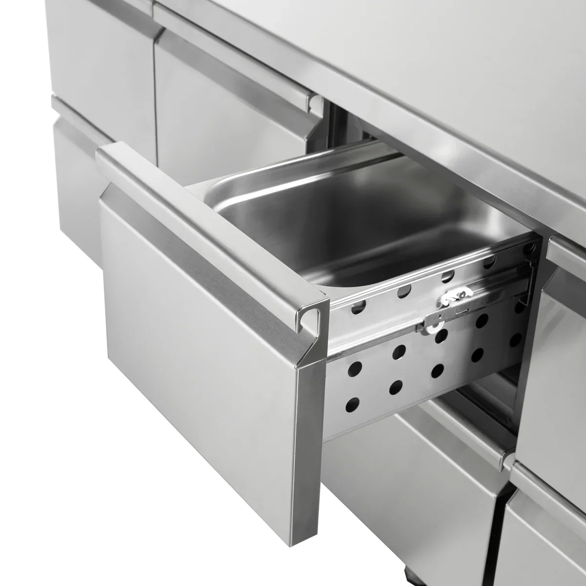 Tiefkühltisch Premium 3/2 mit Aufkantung - Image 7