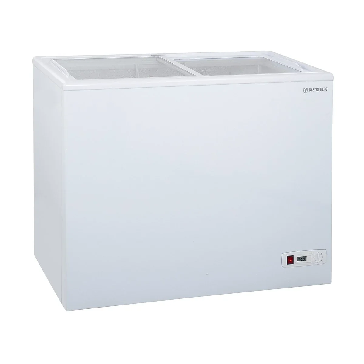 Tiefkühltruhe ECO 200 mit Glasschiebedeckel