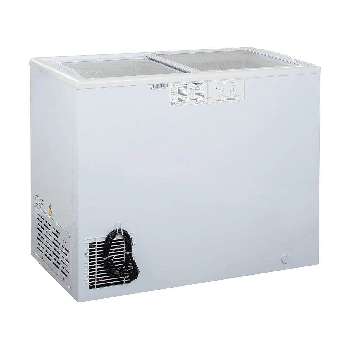 Tiefkühltruhe ECO 200 mit Glasschiebedeckel - Image 11