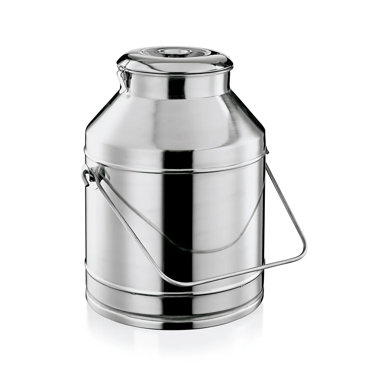 Transportkanne mit Tragebügel, 25 ltr., Ø 33,5 cm, Chromnickelstahl