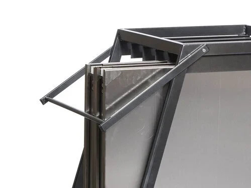Feros Transportwagen für bis zu 5 Edelstahl Klapptische, 880 x 650 x 1130 mm - Image 3
