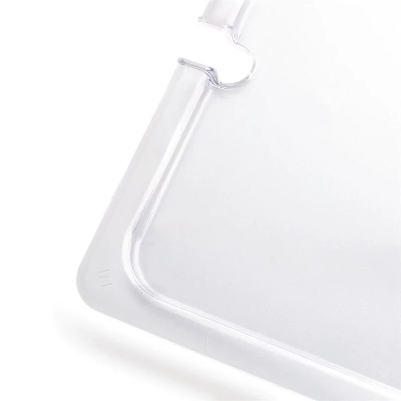 Vogue GN-Deckel mit Löffelaussparung 1/1 Polycarbonat - Image 3
