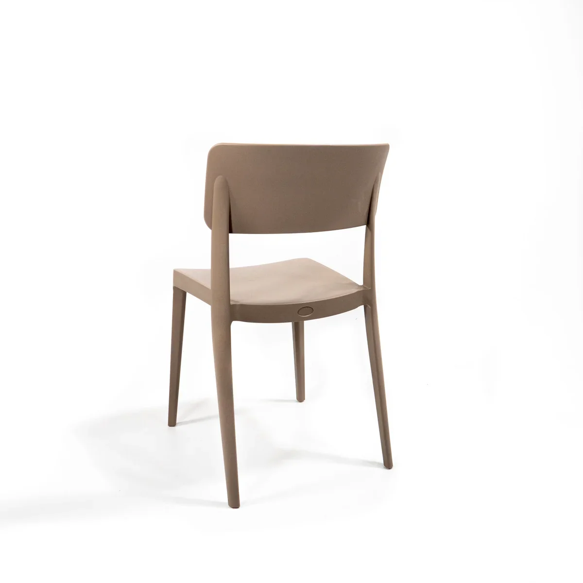 Feros Wing Chair Sand Beige, Stapelstuhl Kunststoff - Image 2