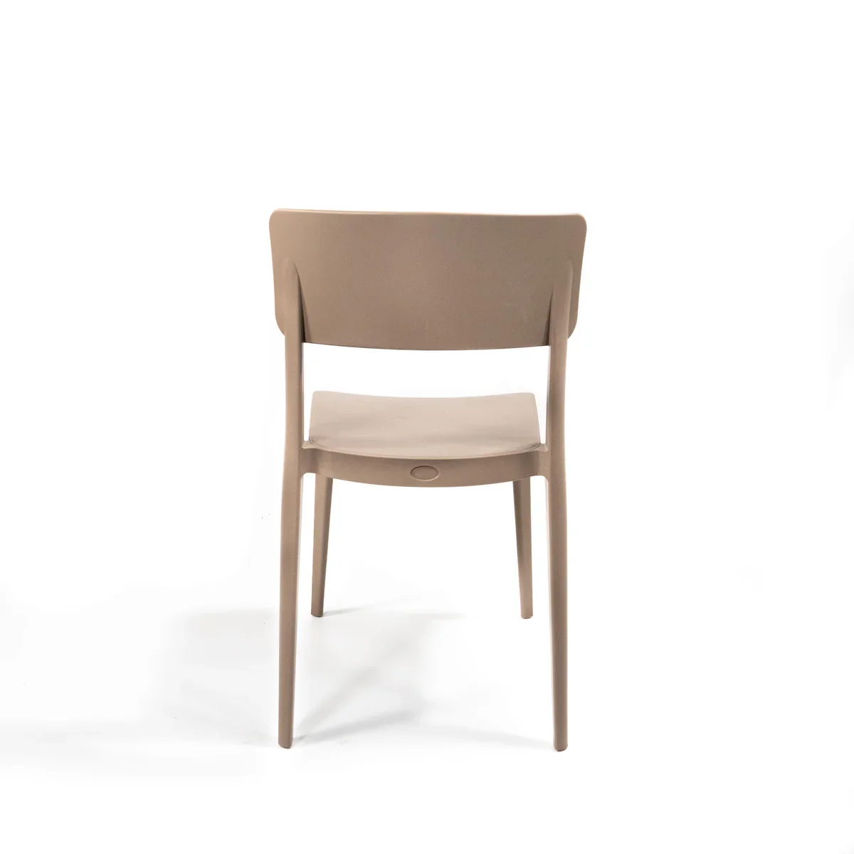 Feros Wing Chair Sand Beige, Stapelstuhl Kunststoff - Image 3