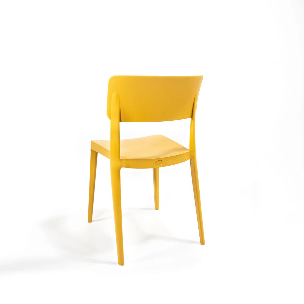 Feros Wing Chair Senf, Stapelstuhl Kunststoff - Image 2