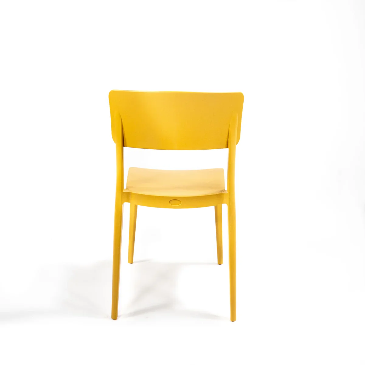Feros Wing Chair Senf, Stapelstuhl Kunststoff - Image 3
